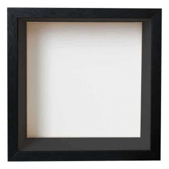 schwarz-schwarz | Normalglas online Unibox | 13x18 | cm Bilderrahmen kaufen McRahmen.de |