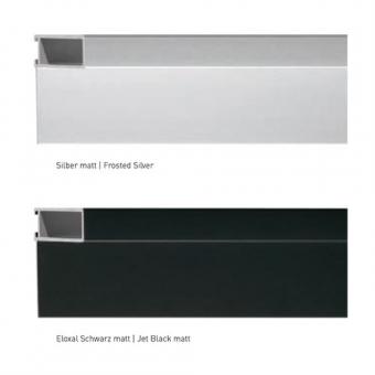 Aluminiumleiste Profil 15 nach Maß Silber matt | Leerrahmen (ohne Glas und  Rückwand) 